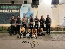 Patroli Presisi Amankan Empat Remaja Hendak Tawuran di Bekasi 
