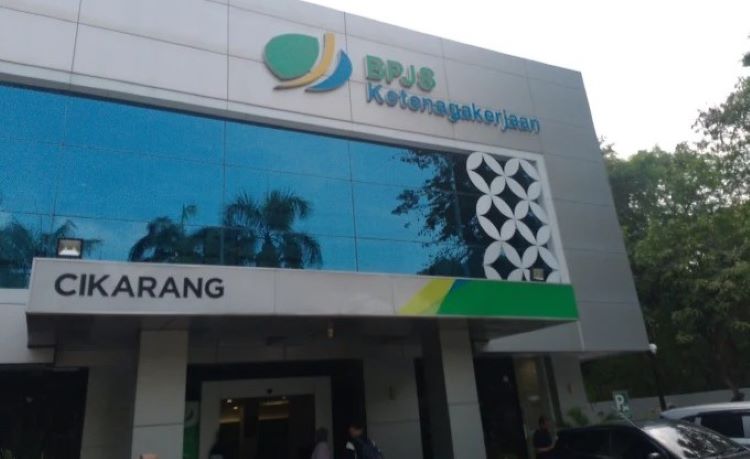 Kabupaten Bekasi - Kantor BPJS Ketenagakerjaan Cikarang. Foto: Ist