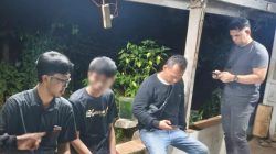 Kabupaten Bekasi - Unit Reserse Kriminal Polsek Cikarang Pusat menangkap seorang pria berinisial MSG di Kabupaten Bekasi usai menyebarkan konten asusila milik mantan pacar ke media sosial. Foto: Ist/Gobekasi.id.