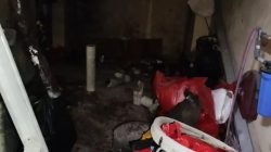 Kota Bekasi - Lokasi TKP meledaknya setrika uap di sebuah Laundry di Margajaya. Foto: Ist