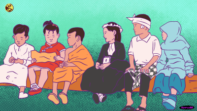 Bekasi - Ilustrasi toleransi beragama