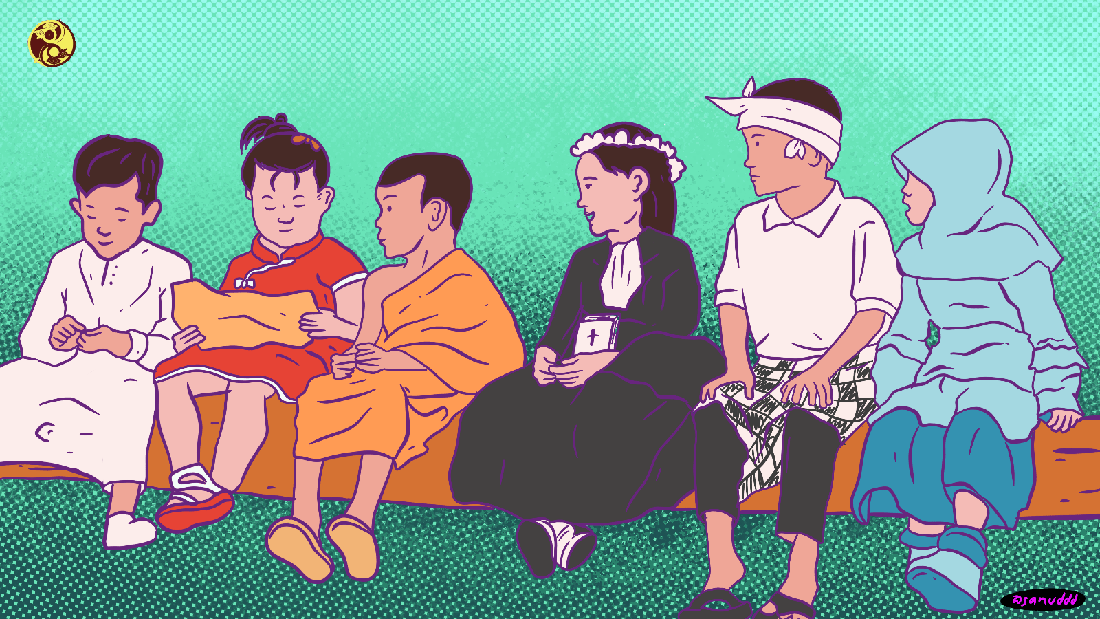 Bekasi - Ilustrasi toleransi beragama