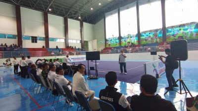 Kota Bekasi - Pembukaan Babak Kualifikasi Wushu Indonesia Jawa Barat di GOR Bang Yan, Kota Bekasi, 1 Oktober 2025. Foto: KONI Kota Bekasi