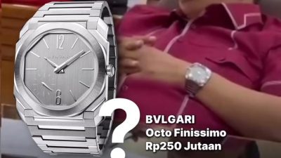 Kota Bekasi - Jam tangan Dirut Perumda Tirta Patriot saat tertidur di rapat jadi sorotan.