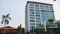 Kota Bekasi - Gedung 10 lantai Kantor Pemerintah Kota Bekasi. Foto: Septian/Gobekasi.id.