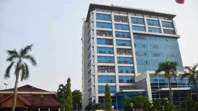 Kota Bekasi - Gedung 10 lantai Kantor Pemerintah Kota Bekasi. Foto: Septian/Gobekasi.id.