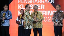 Kota Bekasi - Wakil Wali Kota Bekasi, Abdul Harris Bobihoe, pada pada ajang Innovative Government Award (IGA). Bekasi meraih predikat Kota Terinovatif Peringkat Ke-3 Tingkat Nasional. Foto: Ist/Gobekasi.id.