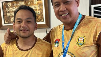 Kota Bekasi - Wali Kota Bekasi Tri Adhianto menghadiri Outlook Asosiasi Pemerintah Kota Seluruh Indonesia (APEKSI) di Bandar Lampung. Foto: Ist/Gobekasi.id.