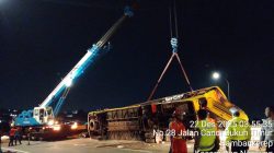 Bus Cahaya Trans Berangkat dari Jatiasih, 16 Penumpang Tewas di Tol Krapyak