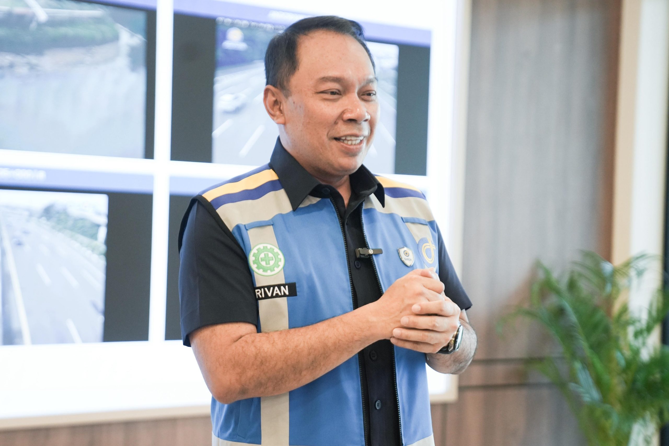 Bekasi - Direktur Utama Jasa Marga Rivan A. Purwantono. Foto: Ist/Gobekasi.id.