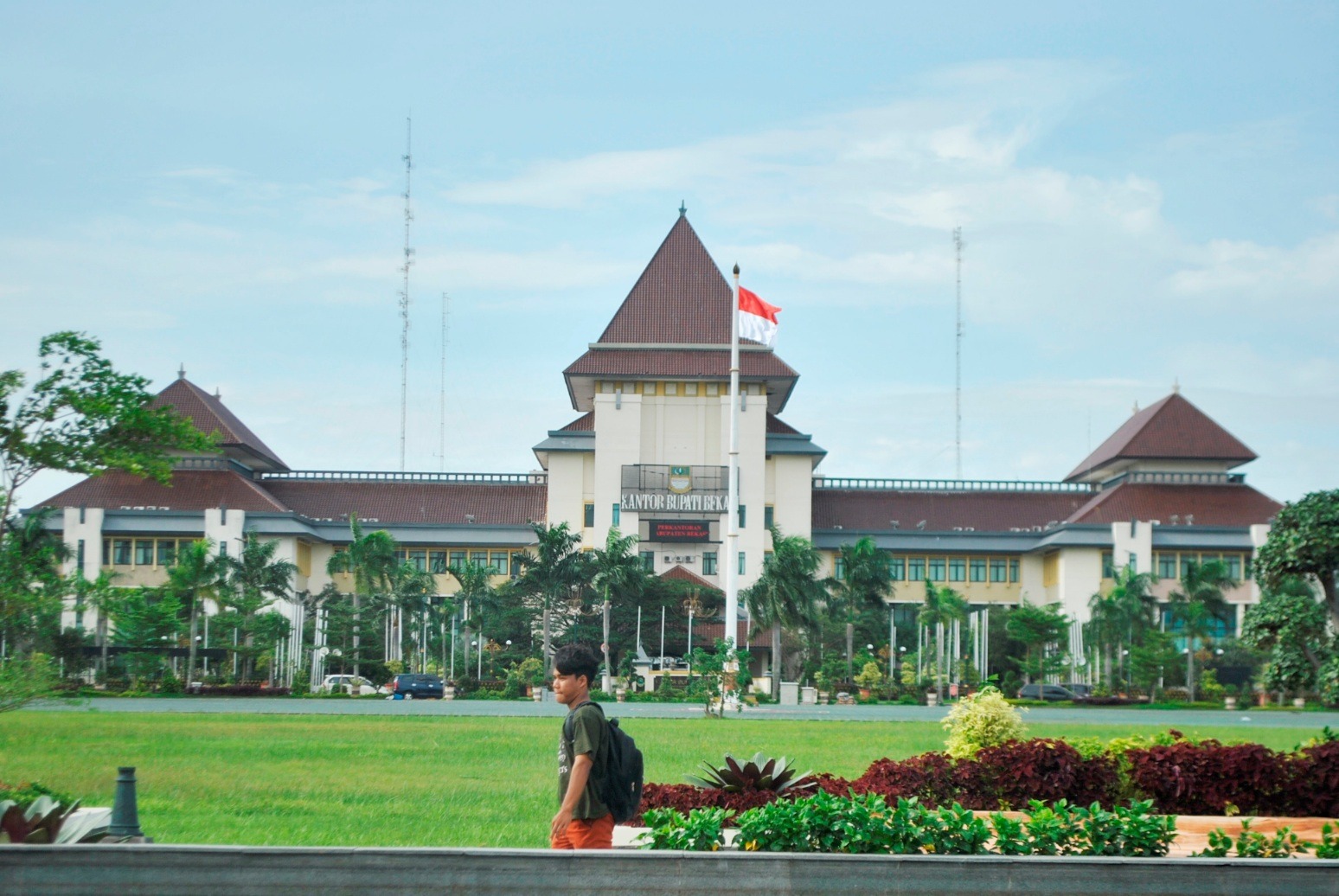 Kabupaten Bekasi - Kompleks Perkantoran Pemerintah Kabupaten Bekasi. Foto: Ist