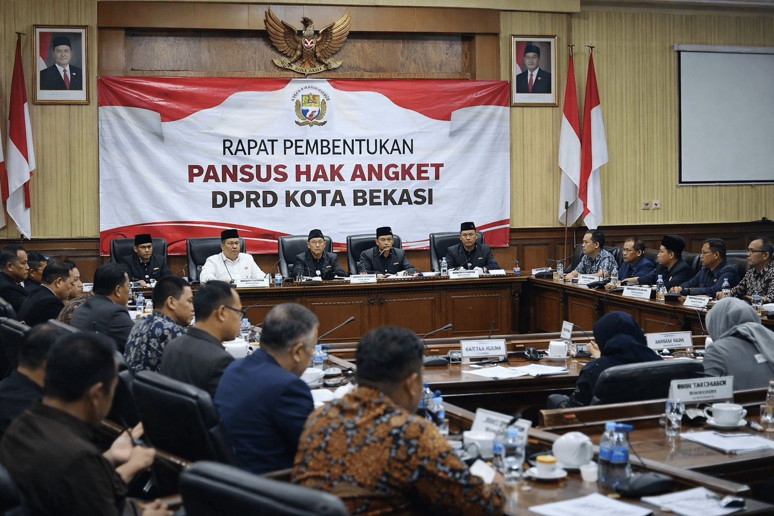 Kota Bekasi - Ilustrasi Pansus Hak Angket DPRD Kota Bekasi.