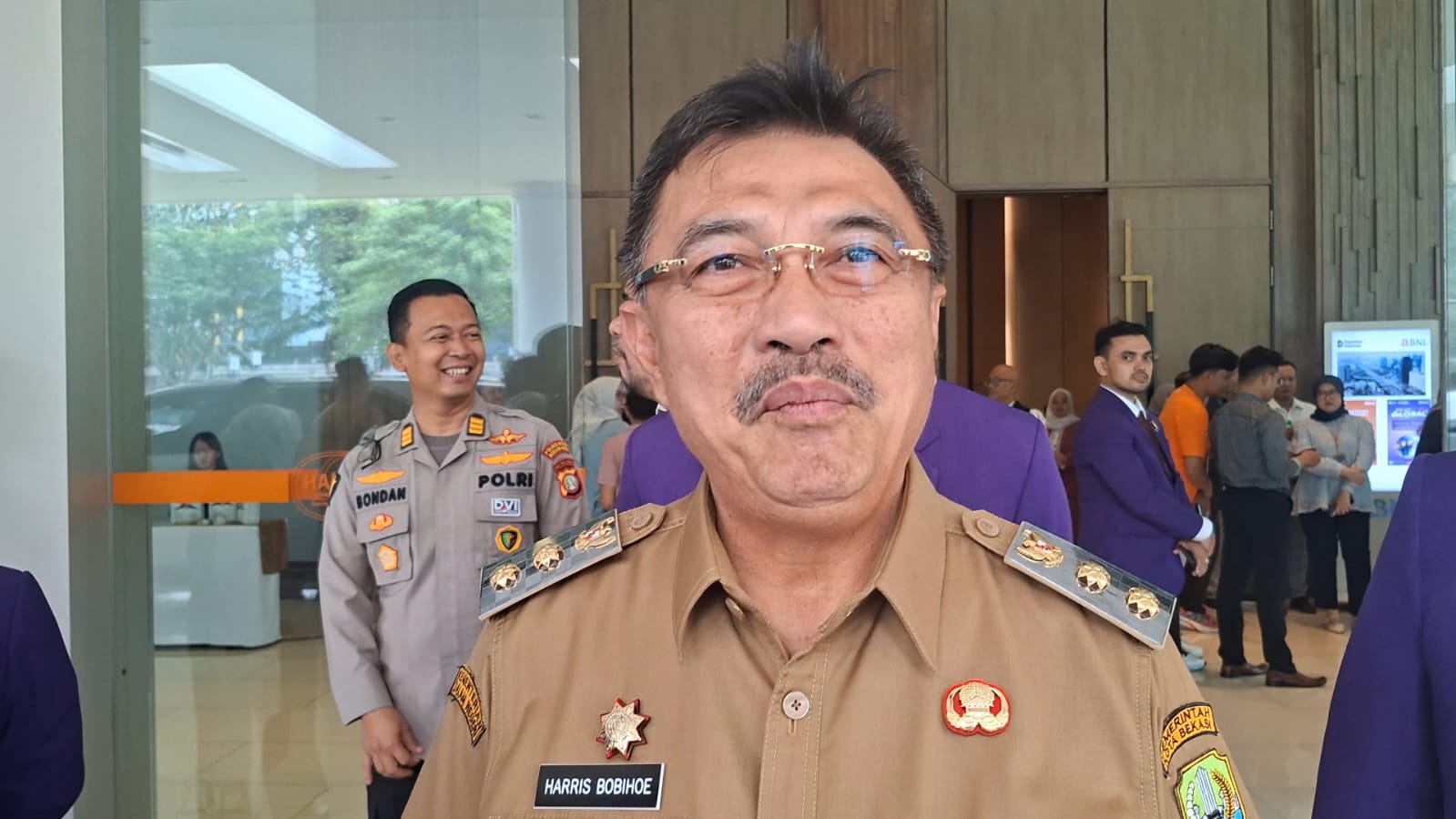 Kota Bekasi - Wakil Wali Kota Bekasi, Abdul Harris Bobihoe. Foto: Septian/Gobekasi.id.