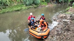Bocah Hanyut di Kali Jambe, Tim SAR Sisir Sungai dan Bantaran