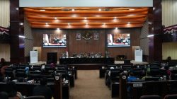 Kota Bekasi - Suasana rapat di ruang paripurna DPRD Kota Bekasi bersama dengan perwakilan KPK, Jumat (23/1/2026). Foto: Ist/Gobekasi.id.