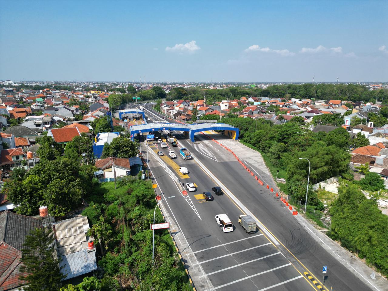 Bekasi - Gardu Tol yang dikelola oleh Jasamarga. Foto: Ist/Gobekasi.id.