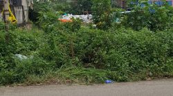 Kota Bekasi - Lokasi penemuan jenazah seorang wanita di Jalan Caringin, Kelurahan Bojong Rawalumbu, Kecamatan Rawalumbu, Kota Bekasi. Foto: Septian/Gobekasi.id.