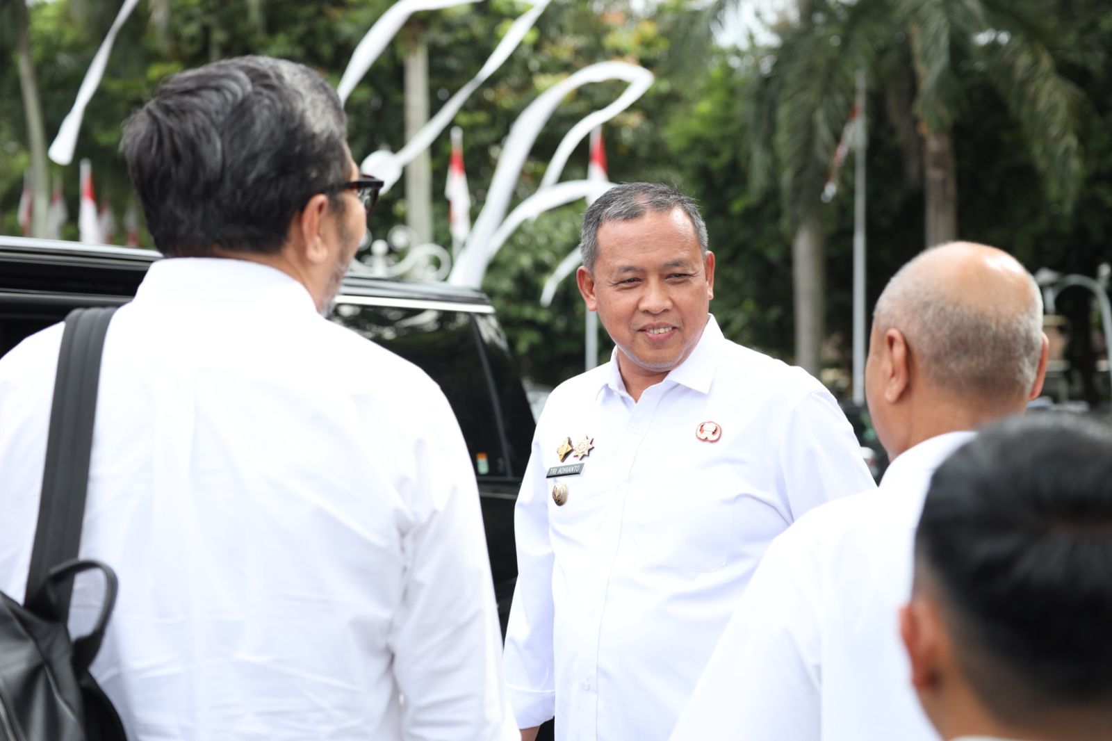 Kota Bekasi - Wali Kota Bekasi, Tri Adhianto usai Rapat Evaluasi APBD di Gedung Negara Pakuan, Bandung, Jumat (9/1/2026). Foto: Ist/Gobekasi.id.