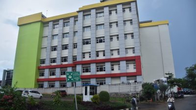 Kota Bekasi - Gedung E RSUD CAM Kota Bekasi. Foto: Septian/Gobekasi.id.