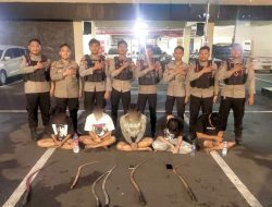 Tim Patroli Presisi Cegah Tawuran Remaja di Bekasi, Enam Sajam Diamankan