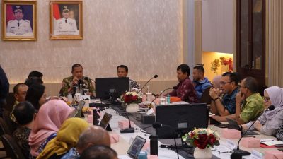 Kota Bekasi - Wali Kota Bekasi, Tri Adhianto, melakukan audiensi dengan Komisi Pemberantasan Korupsi (KPK) Republik Indonesia di Jakarta, Kami (22/1/2026). Foto: Ist/Gobekasi.id.