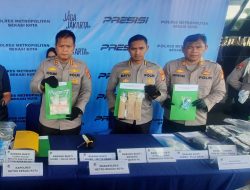 Tiga Tersangka Narkotika Dibekuk, Senpi Rakitan Disita