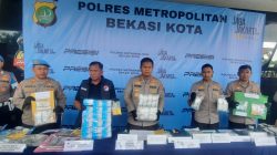 Jaringan Obat Keras Ilegal di Bekasi Terungkap, 17 Tersangka Ditangkap