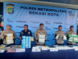 Jaringan Obat Keras Ilegal di Bekasi Terungkap, 17 Tersangka Ditangkap