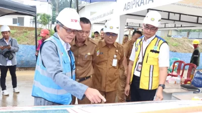 Kabupaten Bekasi -Groundbreaking Sekolah Rakyat (SR) serentak nasional yang dilaksanakan secara virtual dan dipusatkan di Desa Sukamahi, Kecamatan Cikarang Pusat, Senin (12/1/2026). Foto: Ist