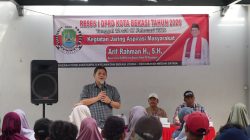Kota Bekasi - Reses I Tahun 2026 yang digelar Ketua Komisi III DPRD Kota Bekasi, Arif Rahman Hakim, di kediamannya di Harapan Jaya, Bekasi Utara, Jumat (13/2/2026). Foto: Ist/Gobekasi.id.