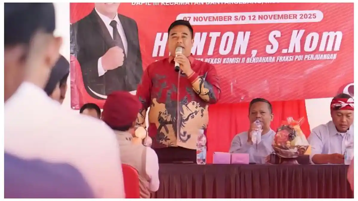 Kota Bekasi - Anggota Komisi II DPRD Kota Bekasi, Anton. Foto: Ist/Gobekasi.id.