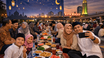 Kota Bekasi - Ilustrasi Buka Puasa bersama. Foto: Gobekasi.id.