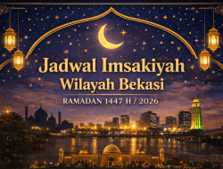 Jadwal Imsakiyah Kota Bekasi 20 Februari 2026: Waktu Imsak, Subuh, dan Buka Puasa 2 Ramadhan 1447 H
