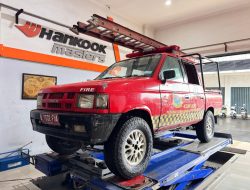 Dukung Operasional Damkar hingga Ambulans, Hankook Salurkan 144 Ban