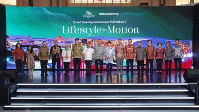 Kota Bekasi - Peresmian Summarecon Mall Bekasi 2 sebagai mal terbesar di Kota Bekasi, sekaligus pusat belanja pertama di Indonesia yang mengintegrasikan konsep Rooftop Sports & Wellness Center, Rabu (4/2/2026). Foto: Ist/Gobekasi.id.