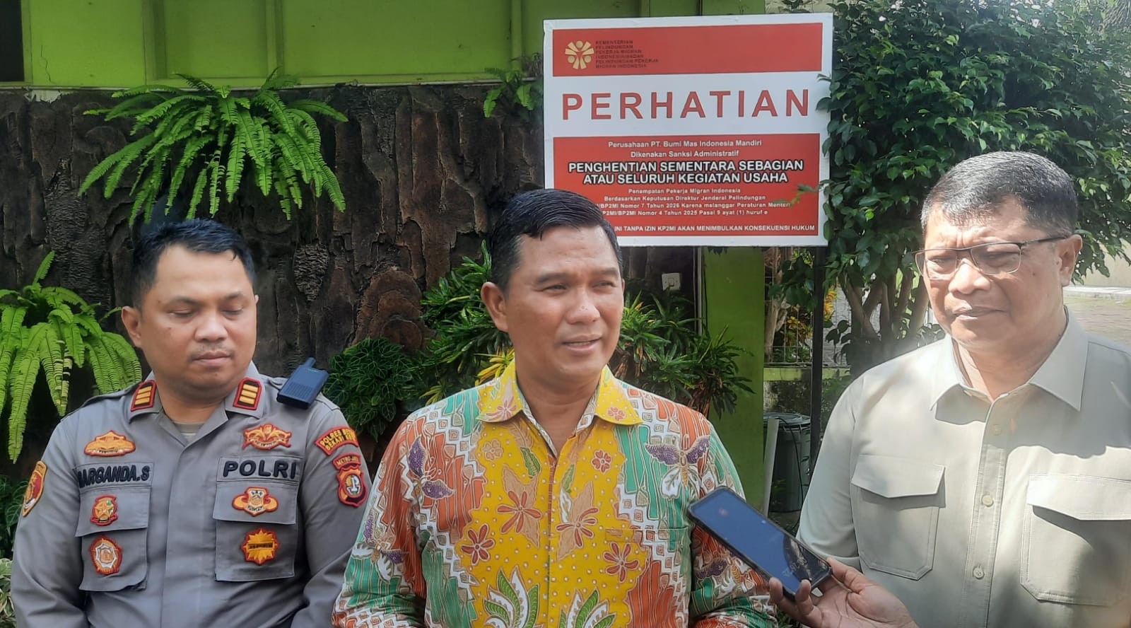 Kota Bekasi - Direktur Jenderal Perlindungan KP2MI, Rinardi. Foto: Ist/Gobekasi.id.