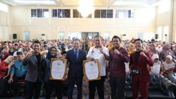 Kota Bekasi - Wali Kota Bekasi Tri Adhianto menghadiri Seminar Nasional bertajuk How to Be a Great Teacher. Foto: Ist/Gobekasi.id.