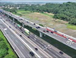 H-4 Imlek 2026, Lalin di Jalan Layang MBZ Naik 26,88 Persen