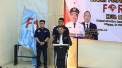 Kota Bekasi - Wakil Wali Kota Bekasi Abdul Harris Bobihoe menghadiri pelantikan formatur Dewan Pimpinan Daerah (DPD) Forum Anti Penyalahgunaan Napza (Forza) Indonesia Kota Bekasi di Bekasi Creative Center Multiguna, Minggu (15/2/2026). Foto: Ist/Gobekasi.id.