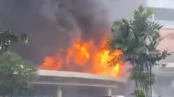 Kota Bekasi - Kebakaran Mall Ciputra Cibubur pada, Selasa (17/2/2026) siang. Foto: Ist/Gobekasi.id.