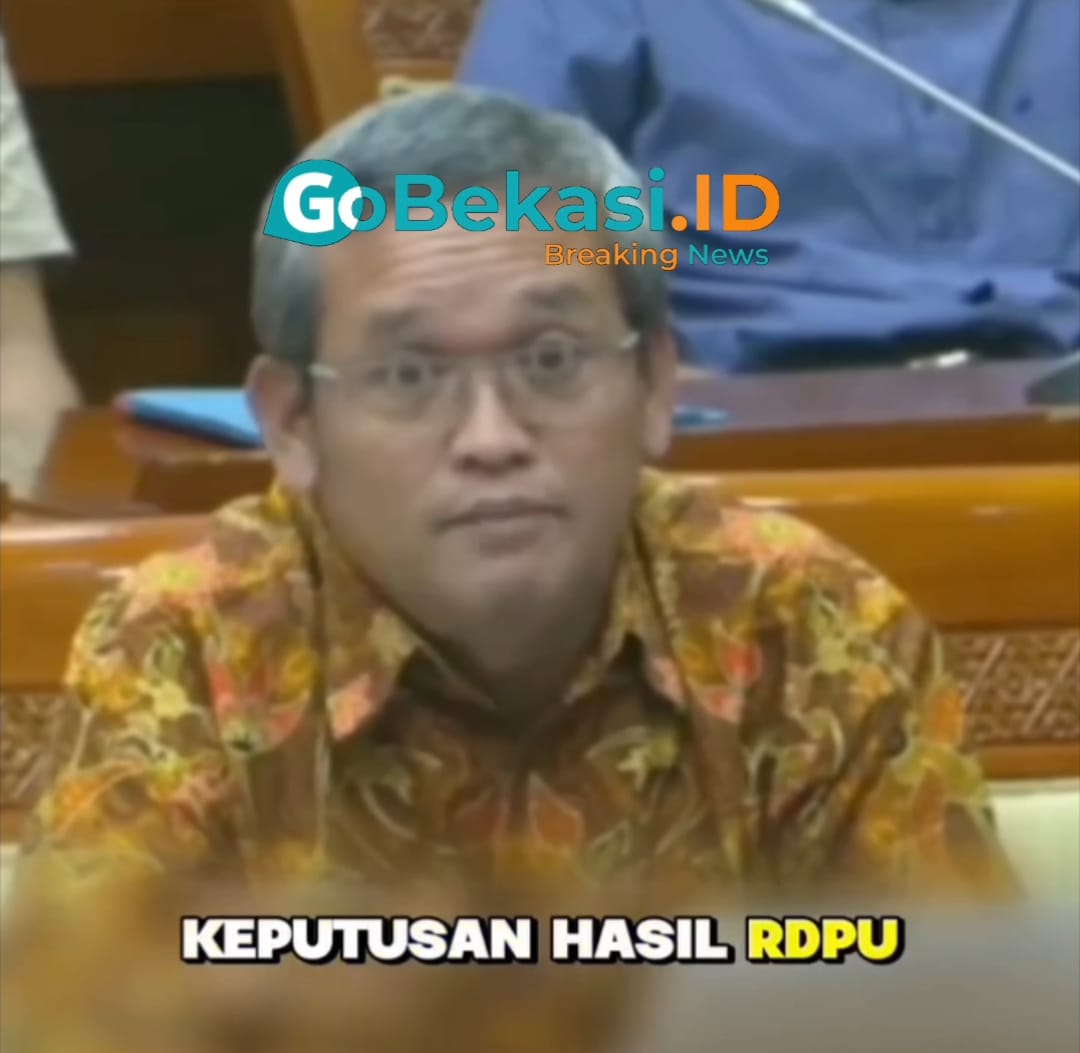 Kabupaten Bekasi - Direksi PT HDP sebelum dalam RDPU bersama Komisi III DPR RI. Foto: Tangkapan layar TV Parlemen