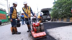 Kabupaten Bekasi - Dinas Sumber Daya Air, Bina Marga dan Bina Konstruksi Kabupaten Bekasi memastikan pembangunan dan pemeliharaan infrastruktur tetap berjalan pada 2026 meskipun terjadi penyesuaian anggaran daerah akibat kondisi fiskal. Foto: Ist/Gobekasi.id.