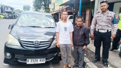 Kota Bekasi - Polisi mengamankan pengemudi disabilitas yang diduga tabrak lari di Bekasi Timur, Jumat (13/3/2026). Foto: Ist/Gobekasi.id.