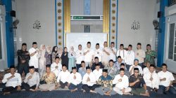 Kota Bekasi - Peringatan Nuzulul Quran 1447 Hijriah yang dirangkaikan dengan kegiatan buka puasa bersama di lingkungan Perumda Tirta Bhagasasi, Kamis (5/3/2026). Foto: Ist/Gobekasi.id.