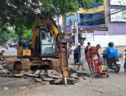 Perbaikan Jalan Juanda Bekasi Timur Dimulai, Akses Dewi Sartika Ditutup Sementara