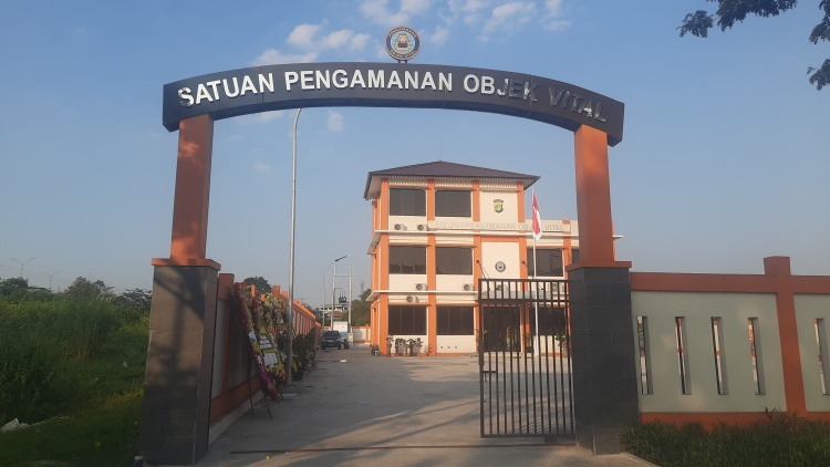 Kabupaten Bekasi - Gedung Sat Pamobvit Polres Metro Bekasi. Foto: Ist