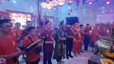 Kota Bekasi - Kirab Budaya Cap Go Meh 2026 akan digelar mulai pukul 15.00 WIB di Kelenteng Hok Lay Kiong, Kelurahan Margahayu, Kecamatan Bekasi Timur. Dari lokasi tersebut, ratusan peserta akan bergerak menyusuri sejumlah ruas jalan sebelum kembali ke titik awal menjelang waktu berbuka, Selasa (3/3/2026). Foto: Ist/Gobekasi.id.