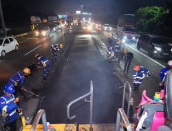 Jasa Marga Targetkan Jalan Tol Mulus Total 14 Maret: 9 Ribu Material Penambal & Tim Anti-Genangan Disiagakan