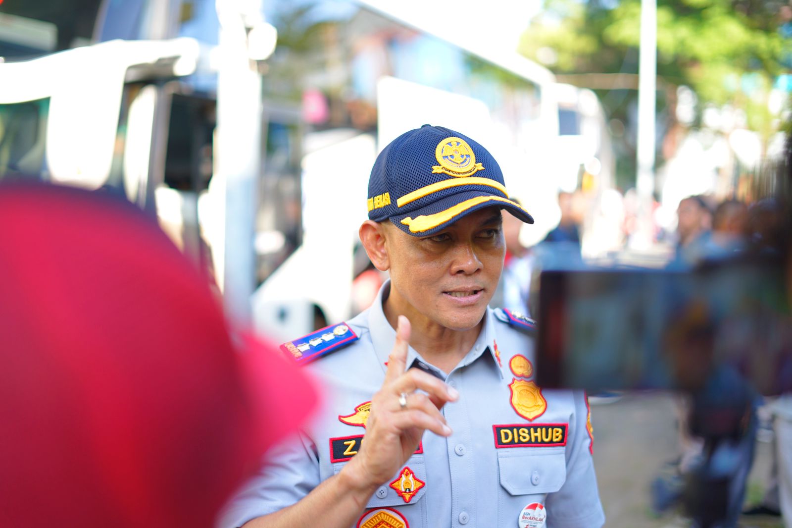 Kota Bekasi - Kepala Dinas Perhubungan Kota Bekasi, Zeno Bachtiar. Foto: Gobekasi.id.