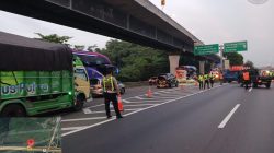 Arus Balik Membludak, Jasa Marga Pertebal Contraflow Jadi 2 Lajur di Tol Japek Menuju Jakarta